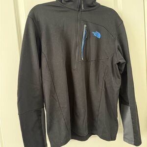 The North Face Men's Black and Blue Performance Jacket